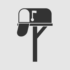 Mailbox Icon. Vector illustration