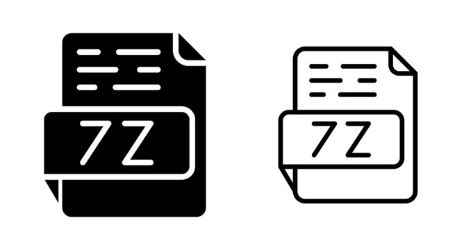 7Z Vector Icon
