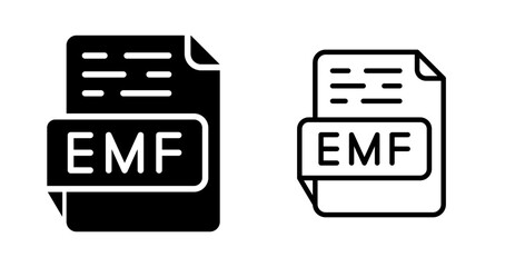 EMF Vector Icon