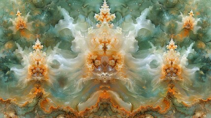 Energetic particle collision dance  mesmerizing chaos resembling an intricate kaleidoscope