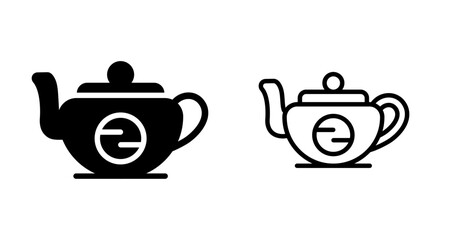 Teapot Vector Icon