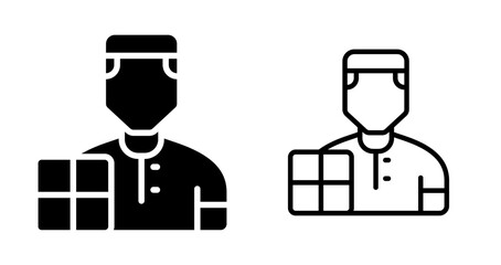 Parcel Delivery Vector Icon