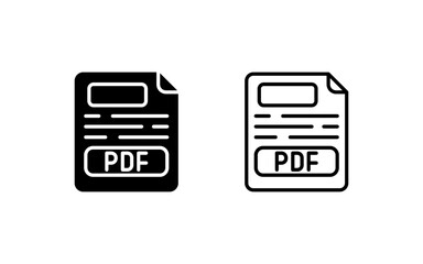 Pdf Vector Icon