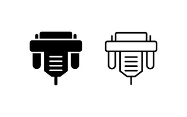 Display Cable Vector Icon