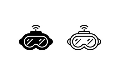 Vr Glasses Vector Icon