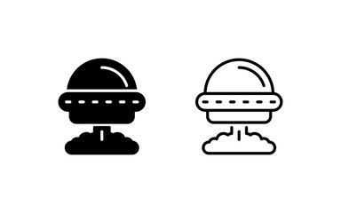 Spaceship Vector Icon