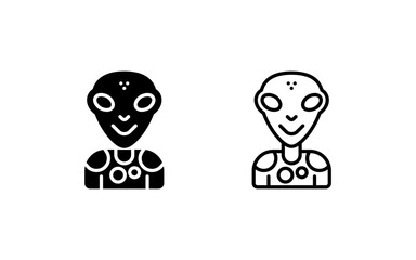 Alien Vector Icon