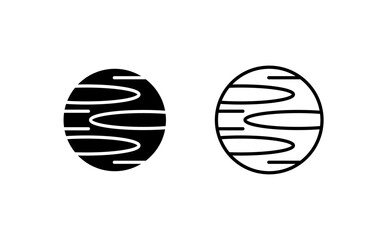 Planet Vector Icon