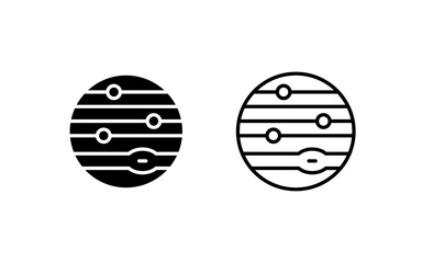 Jupiter Vector Icon