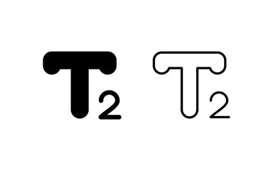 Subscript Vector Icon