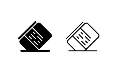 Eraser Vector Icon