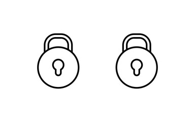 Padlock Vector Icon