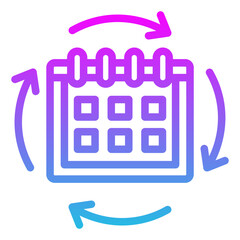 Obraz premium Calendar Icon