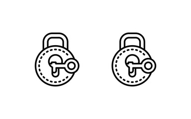 Padlock Vector Icon