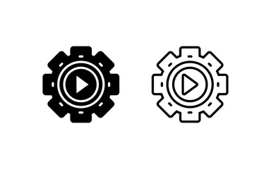 Multimedia Option Vector Icon