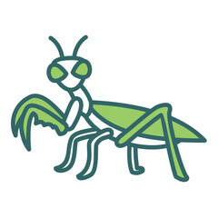 Praying Mantis Icon