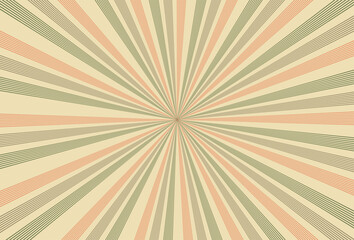 Vintage retro old with sunburst rays