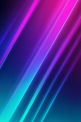 Fototapeta premium A dynamic gradient background resembling neon lights, blending electric blue, hot pink, and neon green seamlessly. Perfect for vibrant, modern, and futuristic designs.