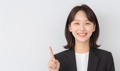 A professional young Korean woman, Generative AI