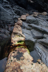 Quartzite at Rocky Valley the North Cornish Coast