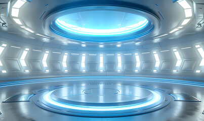 Obraz premium 3d render of a hall