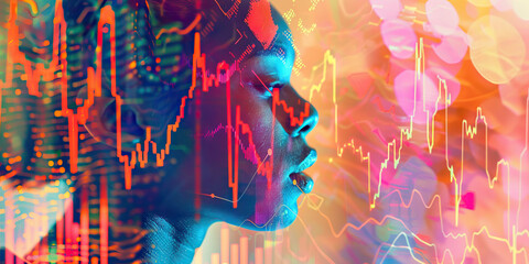 Power of Investing: A powerful investment graph, showcasing the growth potential of a diverse portfolio.