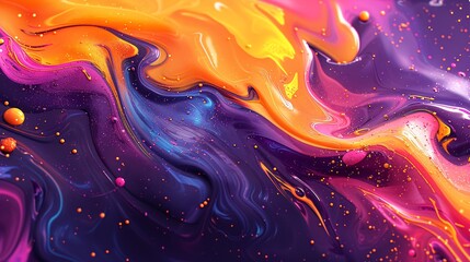 Obraz premium Abstract comic book style background, copy space for text in center.