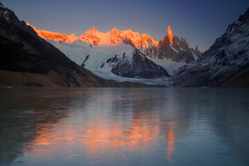 Cerro Torre from Laguna Torre (Los Glaciares National Park)