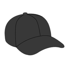 キャップのイラスト