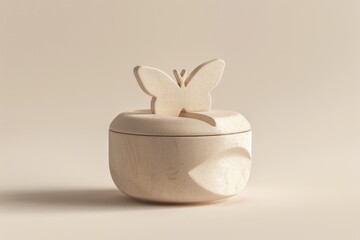 A delicate pastel-colored bubble floating in the sky. Beautiful simple AI generated image in 4K, unique.