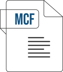 MCF  ip icon black outline