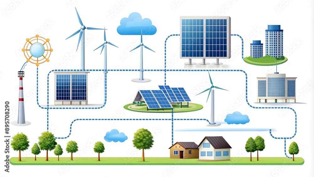 Poster mapping the path to sustainable energy: a detailed analysis of grid cost and efficiency optimization