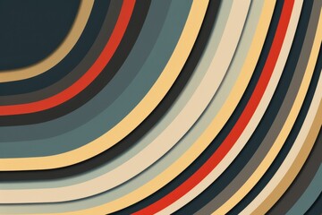 Retro Sci-Fi Background Futuristic landscape . Beautiful simple AI generated image in 4K, unique.