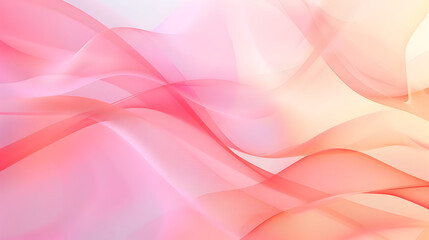 Blush and coral background illustration