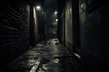 Danger and Crime: Dark Alley