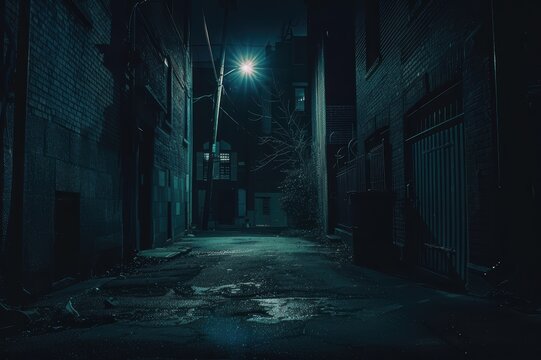 Danger and Crime: Dark Alley