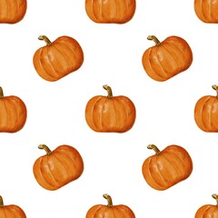 Autumn pattern, Autumn illustration, Fall pattern, Fall illustrations, Pumpkin pattern, Pumkin illustration