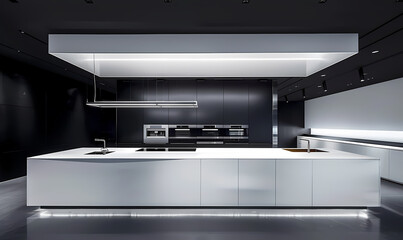 modern kitchen interior