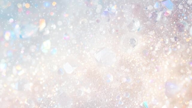 気泡 ダイヤモンド キラキラ パーティクルBG170_ 01