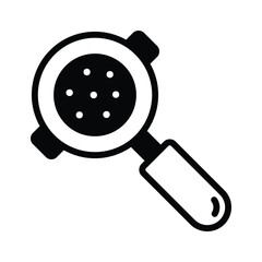 Get this visually perfect icon of coffee tamper in modern style