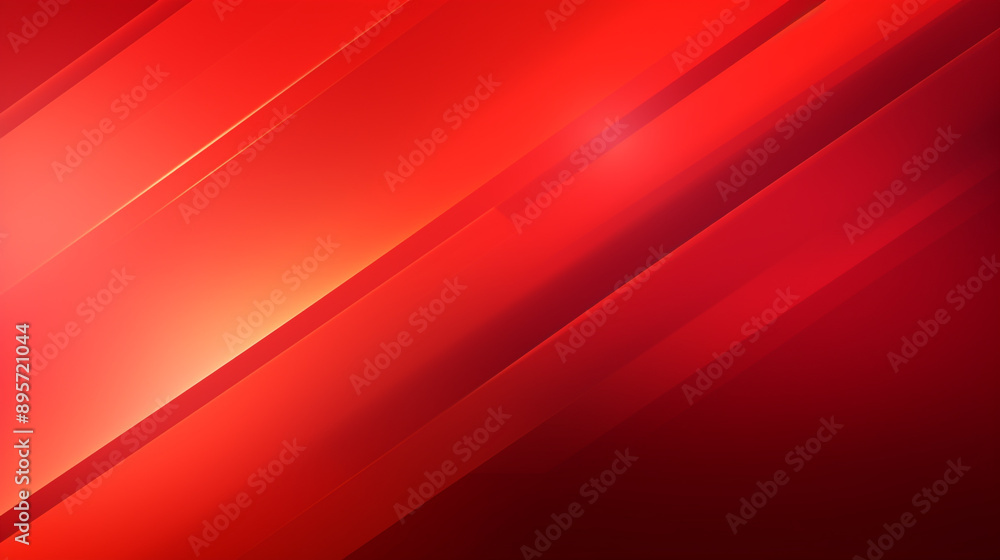 Aufkleber abstract red glossy squares abstract tech banner design. red squares shapes in random geometric patt