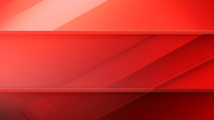 Fototapeta premium abstract red glossy squares abstract tech banner design. red squares shapes in random geometric pattern. 