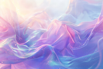 Obraz premium Soft Pastel Abstract Waves