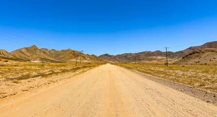 Arid landscape in the Richtersveld National Park