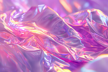 Obraz premium Colorful Iridescent Fabric