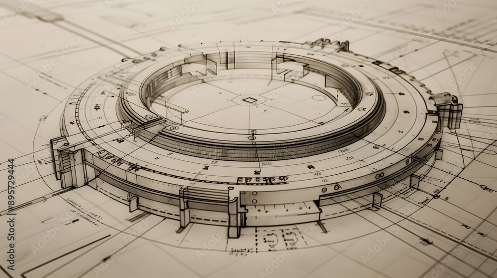 Poster a technical diagram explaining the concept of circular mils in engineering, with calculations and examples of wire cross-sections 