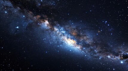 Fototapeta premium A Photo exploring the night sky
