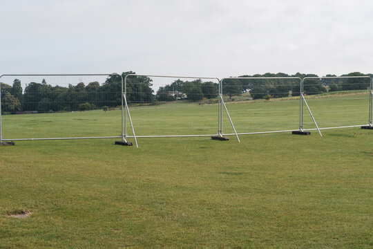 Harris or Haras fencing panels for event hire and security