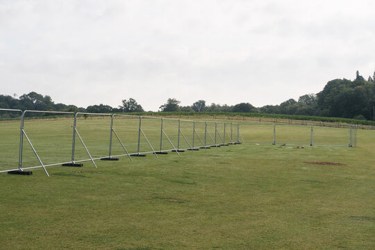 Harris or Haras fencing panels for event hire and security