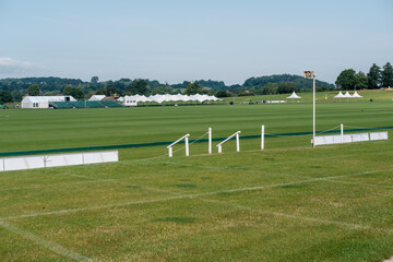 Cowdray gold cup clean up, Midhurst West Sussex.